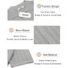 imageCOOFANDY Mens Knit Shirts Short Sleeve Button Down Polo Shirt Crochet Casual Vintage Summer Beach ShirtsLight Gray