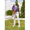 imageCOOFANDY Mens Polo Shirt Golf Dry Fit Performance Short Sleeve Moisture Wicking Athletic Polo Collared Tennis TShirtPurple