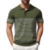 Army Green (White Stripes)