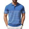 Blue (White Stripes)