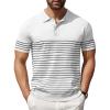 White (Black Stripes)