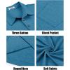 imageCOOFANDY Men Short Sleeve Polo Shirt Casual Summer Collar Shirts Dress Button Polo T Shirt Classic Golf ShirtsDeep Blue