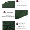 imageCOOFANDY Mens Knit Polo Shirt Vintage Button Down Shirt Short Sleeve Hawaiian Shirt 2025 Summer Fashion Beach ShirtsArmy Green