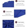 imageCOOFANDY Mens Knit Polo Shirt Vintage Button Down Shirt Short Sleeve Hawaiian Shirt 2025 Summer Fashion Beach ShirtsBlue2
