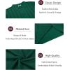 imageCOOFANDY Mens Knit Polo Shirt Vintage Button Down Shirt Short Sleeve Hawaiian Shirt 2025 Summer Fashion Beach ShirtsGreen