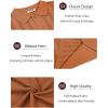 imageCOOFANDY Mens Knit Polo Shirt Vintage Button Down Shirt Short Sleeve Hawaiian Shirt 2025 Summer Fashion Beach ShirtsLight Brown