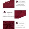 imageCOOFANDY Mens Knit Polo Shirt Vintage Button Down Shirt Short Sleeve Hawaiian Shirt 2025 Summer Fashion Beach ShirtsWine Red
