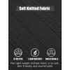imageCOOFANDY Mens Knit Polo Shirts Short Sleeve Collared Golf Shirt Hollow Out Textured TShirt Summer Fashion TopsBlack