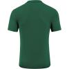 imageCOOFANDY Mens Knit Polo Shirts Short Sleeve Collared Golf Shirt Hollow Out Textured TShirt Summer Fashion TopsDark Green