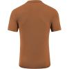 imageCOOFANDY Mens Knit Polo Shirts Short Sleeve Collared Golf Shirt Hollow Out Textured TShirt Summer Fashion TopsLight Brown