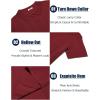 imageCOOFANDY Mens Knit Polo Shirts Short Sleeve Collared Golf Shirt Hollow Out Textured TShirt Summer Fashion TopsWine Red