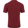 imageCOOFANDY Mens Knit Polo Shirts Short Sleeve Collared Golf Shirt Hollow Out Textured TShirt Summer Fashion TopsWine Red