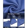 imageCOOFANDY Mens Knit Shirts Short Sleeve Casual Button Down Polo Shirt Summer Beach Vacation ShirtsDenim Blue