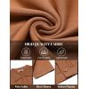 imageCOOFANDY Mens Knit Shirts Short Sleeve Casual Button Down Polo Shirt Summer Beach Vacation ShirtsLight Brown
