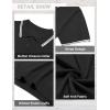 imageCOOFANDY Mens Knit Polo Shirts Casual Short Sleeve Button Down Golf Polo Shirts Vintage Collared T ShirtBlack