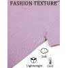 imageCOOFANDY Mens Zipper Polo Shirts Short Sleeve Casual Knit Polo Shirts Lightweight Golf ShirtLight Purple