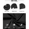 imageCOOFANDY Mens Polo Shirts Short Sleeve Golf Polo Button Pullover Casual Contrast Color Basic T Shirt Ribbed CollarBlack