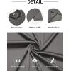 imageCOOFANDY Mens Polo Shirts Short Sleeve Golf Polo Button Pullover Casual Contrast Color Basic T Shirt Ribbed CollarDeep Gray