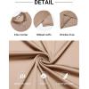 imageCOOFANDY Mens Polo Shirts Short Sleeve Golf Polo Button Pullover Casual Contrast Color Basic T Shirt Ribbed CollarKhaki