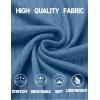 imageCOOFANDY Mens Textured Polo Shirts Short Sleeve Slim Fit Casual Button Polo TShirt Summer Collared Golf ShirtDemin Blue