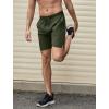 imageCOOFANDY Mens 7 Athletic Shorts Quick Dry Gym Workout Shorts Lightweight Breathable Running Shorts with Pockets2 Pack BlackArmy Green