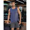 imageCOOFANDY Mens 7 Athletic Shorts Quick Dry Gym Workout Shorts Lightweight Breathable Running Shorts with Pockets2 Pack BlackDark Grey