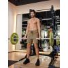 imageCOOFANDY Mens 7 Athletic Shorts Quick Dry Gym Workout Shorts Lightweight Breathable Running Shorts with Pockets2 Pack BlackKhaki