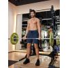 imageCOOFANDY Mens 7 Athletic Shorts Quick Dry Gym Workout Shorts Lightweight Breathable Running Shorts with Pockets2 Pack BlackNavy Blue