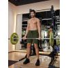imageCOOFANDY Mens 7 Athletic Shorts Quick Dry Gym Workout Shorts Lightweight Breathable Running Shorts with PocketsArmy Green