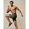imageCOOFANDY Mens 7 Athletic Shorts Quick Dry Gym Workout Shorts Lightweight Breathable Running Shorts with PocketsArmy Green