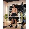 imageCOOFANDY Mens 7 Athletic Shorts Quick Dry Gym Workout Shorts Lightweight Breathable Running Shorts with PocketsBlack