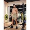 imageCOOFANDY Mens 7 Athletic Shorts Quick Dry Gym Workout Shorts Lightweight Breathable Running Shorts with PocketsKhaki