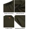 imageCOOFANDY Mens Casual Shorts Cotton Elastic Waist Drawstring Shorts Lightweight Summer Beach ShortsBrown