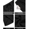 imageCOOFANDY Mens Gym Workout Shorts 8 Inch Quick Dry Athletic Shorts Lightweight Drawstring Running ShortsBlack