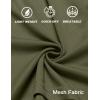 imageCOOFANDY Mens Gym Shorts 3 Pack Mesh Athletic Workout Shorts Lightweight Quick Dry Drawstring Shorts with PocketsBlackArmy GreenNavy Blue