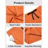 imageCOOFANDY Mens Gym Shorts 3 Pack Mesh Athletic Workout Shorts Lightweight Quick Dry Drawstring Shorts with PocketsBlackArmy GreenOrange