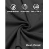 imageCOOFANDY Mens Gym Shorts 3 Pack Mesh Athletic Workout Shorts Lightweight Quick Dry Drawstring Shorts with PocketsBlackGreyNavy Blue