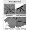 imageCOOFANDY Mens Gym Shorts 3 Pack Mesh Athletic Workout Shorts Lightweight Quick Dry Drawstring Shorts with PocketsDark GreyArmy GreenKhaki
