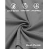 imageCOOFANDY Mens Gym Shorts 3 Pack Mesh Athletic Workout Shorts Lightweight Quick Dry Drawstring Shorts with PocketsDark GreyArmy GreenKhaki