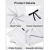 imageCOOFANDY Mens Gym Shorts 3 Pack Mesh Athletic Workout Shorts Lightweight Quick Dry Drawstring Shorts with PocketsDark GreyWhiteBlue
