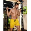 imageCOOFANDY Mens Gym Shorts 3 Pack Mesh Athletic Workout Shorts Lightweight Quick Dry Drawstring Shorts with PocketsOrangeArmy GreenYellow
