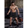 imageCOOFANDY Mens 2 Pack Gym Workout Shorts Quick Dry Athletic Shorts 5 Inch Lightweight Sports Running Shorts with Pockets3 Pack BlackDark GrayArmy Green
