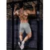 imageCOOFANDY Mens 2 Pack Gym Workout Shorts Quick Dry Athletic Shorts 5 Inch Lightweight Sports Running Shorts with PocketsDark GrayGrey