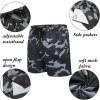 imageCOOFANDY Mens 2 Pack Gym Workout Shorts Quick Dry Athletic Shorts 5 Inch Lightweight Sports Running Shorts with PocketsDark GrayGrey Camo