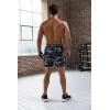 imageCOOFANDY Mens 2 Pack Gym Workout Shorts Quick Dry Athletic Shorts 5 Inch Lightweight Sports Running Shorts with PocketsDark GrayGrey Camo