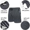 imageCOOFANDY Mens 2 Pack Gym Workout Shorts Quick Dry Athletic Shorts 5 Inch Lightweight Sports Running Shorts with PocketsGreyBlack  White Stripe