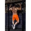 imageCOOFANDY Mens 2 Pack Gym Workout Shorts Quick Dry Athletic Shorts 5 Inch Lightweight Sports Running Shorts with PocketsOrangeBlue