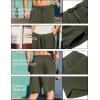 imageCOOFANDY Mens 2 Pack Gym Shorts 7 Inch Athletic Workout Shorts Drawstring Sweat Shorts with Zipper Back PocketBlackArmy Green