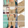imageCOOFANDY Mens 2 Pack Gym Shorts 7 Inch Athletic Workout Shorts Drawstring Sweat Shorts with Zipper Back PocketBlackKhaki
