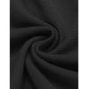 imageCOOFANDY Mens Casual Shorts 5 Inch Waffle Elastic Waist Drawstring Shorts Summer Beach Shorts with PocketsDark Grey